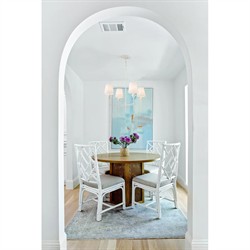 Liora Updated Traditional White Silk Shade Matte White Chandelier|