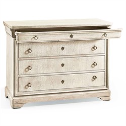 Delphina French Country Bleached Walnut Bachelor Chest|