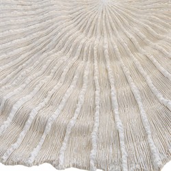 Kaelin Coastal Beach White Coral Textured Wall Decor - Set of 3|