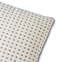 Thatcher Sky Blue Embroidered Throw Pillow - 22x22|