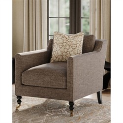 Reese Scallop Embroidered Throw Pillow - 22x22|