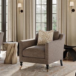 Reese Scallop Embroidered Throw Pillow - 22x22|