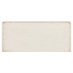 Asher French Country White Oak Wood Bachelor Chest|