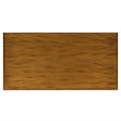 Linwood Updated Traditional Brown Wood Wide Nightstand|