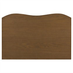 Genesis Rustic Lodge Smoked Black Oak Rectangular Console Table|