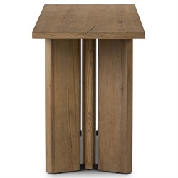 Jonathan Rustic Lodge Light Oak Rectangular Console Table|