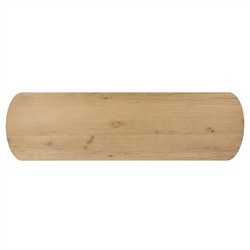 Paris Rustic Lodge Worn Brown Oak Double Dresser|