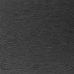 Rosal Modern Classic Black Oak Woven Rush Rectangular Console Table - 60"|