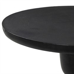 Brixton Modern Classic Distressed Bronze Aluminum Outdoor Counter Table - 34"|