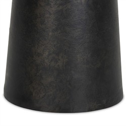 Brixton Modern Classic Distressed Bronze Aluminum Outdoor Counter Table - 34"|