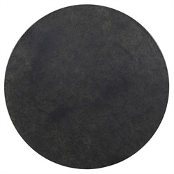 Malloy Updated Traditional Bronze Aluminum Round Outdoor Dining Table - 36"|