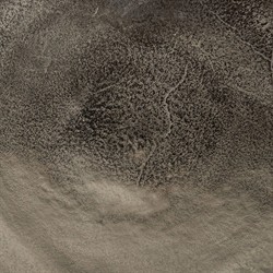 Paula Modern Classic Silver Aluminum Outdoor Round Drum Side Table|