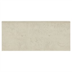 Marivelle Modern Classic Beige Ash Burl Wood Chest|