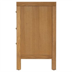 Shay Modern Classic Natural Oak Nightstand|