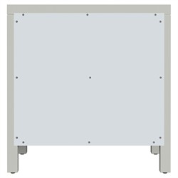 Shay Modern Classic Sage Green Acacia Wood Nightstand|