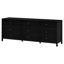 Shay Modern Classic Antique Coffee Acacia Wood Dresser|