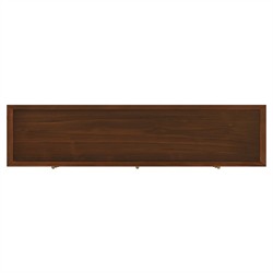 Shay Modern Classic Dark Brown Acacia Wood Dresser|
