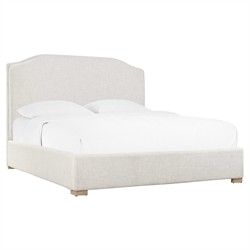 Siena Modern Classic White Bed - Queen|