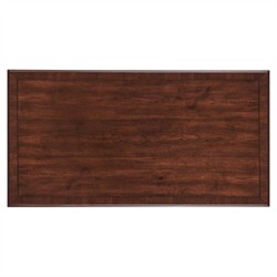 Harry Updated Traditional Cherry Wood Rectangular Coffee Table|