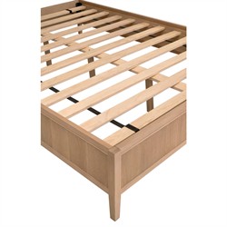 Mira Coastal Beach Natural Oak Bed - Queen|