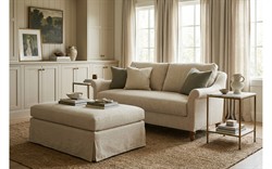 Amelie Sand Performance Loveseat - 72"|