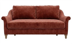 Amelie Smoked Paprika Velvet Loveseat - 72"|