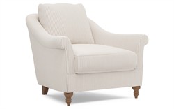 Amelie Seashell Cotton Stripe Chair|