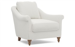 Amelie Glacier Velvet Chair|