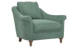 Amelie Stone Pine Performance Velvet Chair|