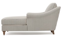 Amelie Caviar Velvet Chaise|