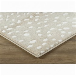 Vaness Modern Classic Beige Animal Patterned Rug - 5'x8'|