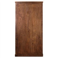 Gleason Dark Brown Walnut Cabinet|