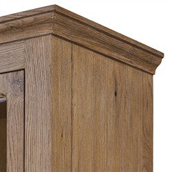 Harding Weathered Oak Cabinet|
