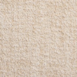 Leona Modern Classic Cream Boucle Black Iron Stool|