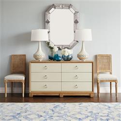 Romano Hollywood Regency Antique Framed Wall Mirror|