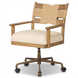 Tova Bergamo Parchment Desk Chair|