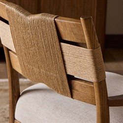 Tova Bergamo Parchment Desk Chair|