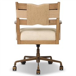 Tova Bergamo Parchment Desk Chair|