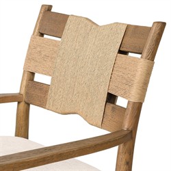 Tova Bergamo Parchment Desk Chair|