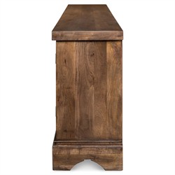 Christopher French Country Brown Mango Wood Sideboard|