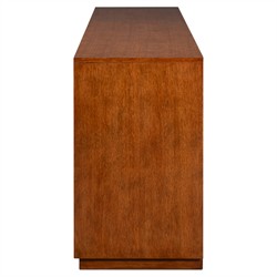 Lyla French Country Brown Wood Credenza|