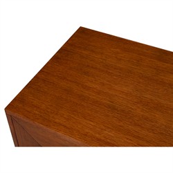 Lyla French Country Brown Wood Credenza|