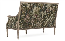 Juliette Laurel Grove Botanical Weave Driftwood Settee|