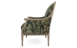 Juliette Tapestry Forest Weave Driftwood Settee|