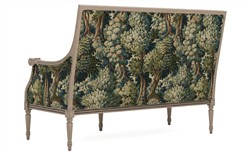 Juliette Tapestry Forest Weave Driftwood Settee|