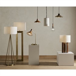 Novak Updated Traditional Antique Brass Iron Single Pendant|