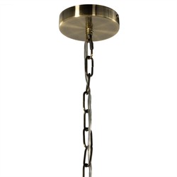 Filomenina Coastal Sand Ceramic Shade Single Pendant|