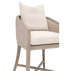 Mason Coastal Beach Cream Performance Grey Oak Counter Stool|