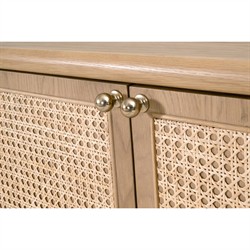 Jameel Coastal Beach Natural Oak Sideboard|