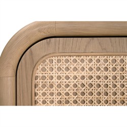 Jameel Coastal Beach Natural Oak Sideboard|